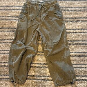 Urban outfitters.. cute cute cute Corduroy Pants - Olive Green